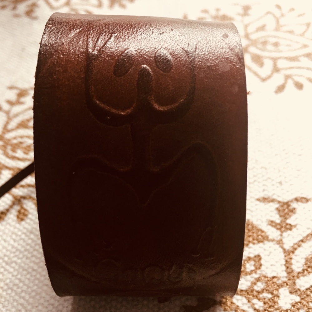 Leather cuff